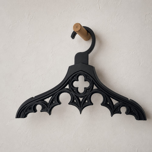 Gothic clothes hanger - gothic,