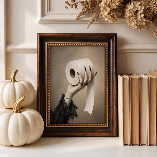 Gothic witch bathroom - witch,