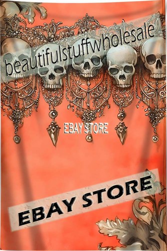 Skull chandelier gothic cloth - skull,