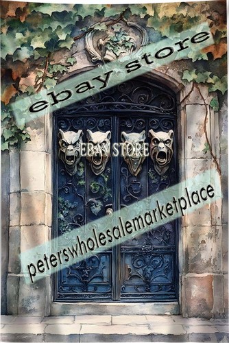 Gothic mythic doorway wall - mythic,