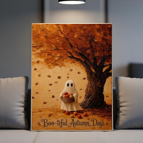 Gothic ghost print - gothic, print,