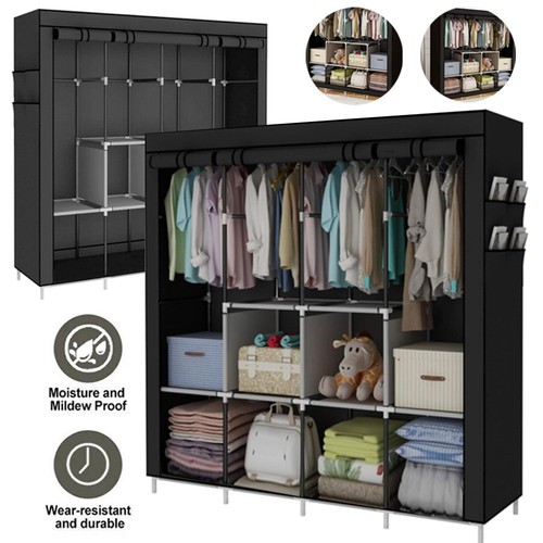 Wardrobe with hanging rail - with,