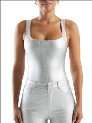 Naked wardrobe silver - wardrobe, croc
