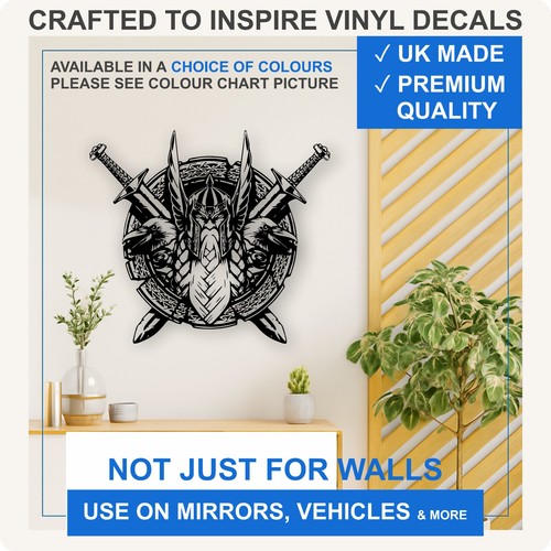 Odin wall art vinyl decal - wall,