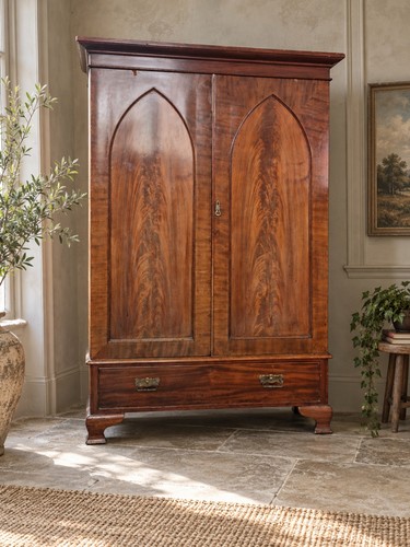 Victorian mahogany double - mahogany,
