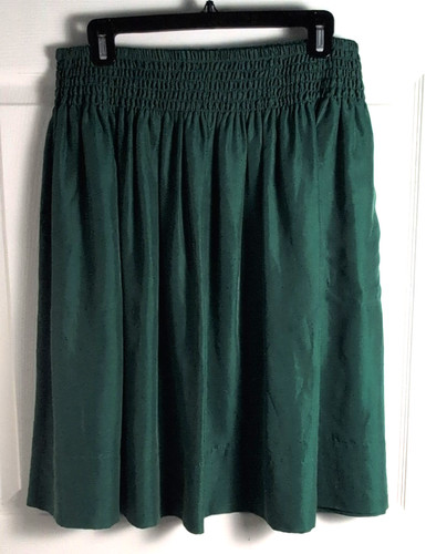 Talbots 100 silk - silk, smocked