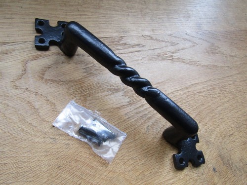 Rustic iron door - , handle