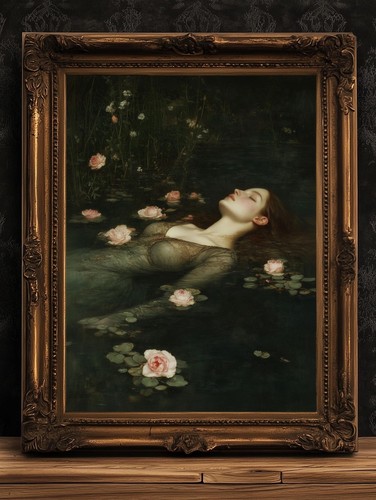 Romantic gothic ophelia - romantic,